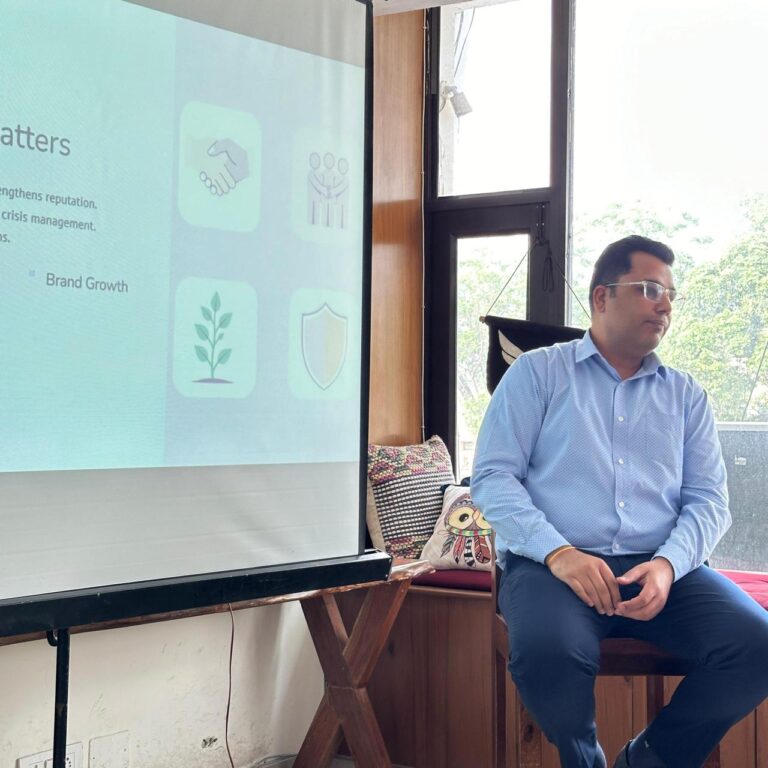 Corporate Communication Session with Vishal Monga