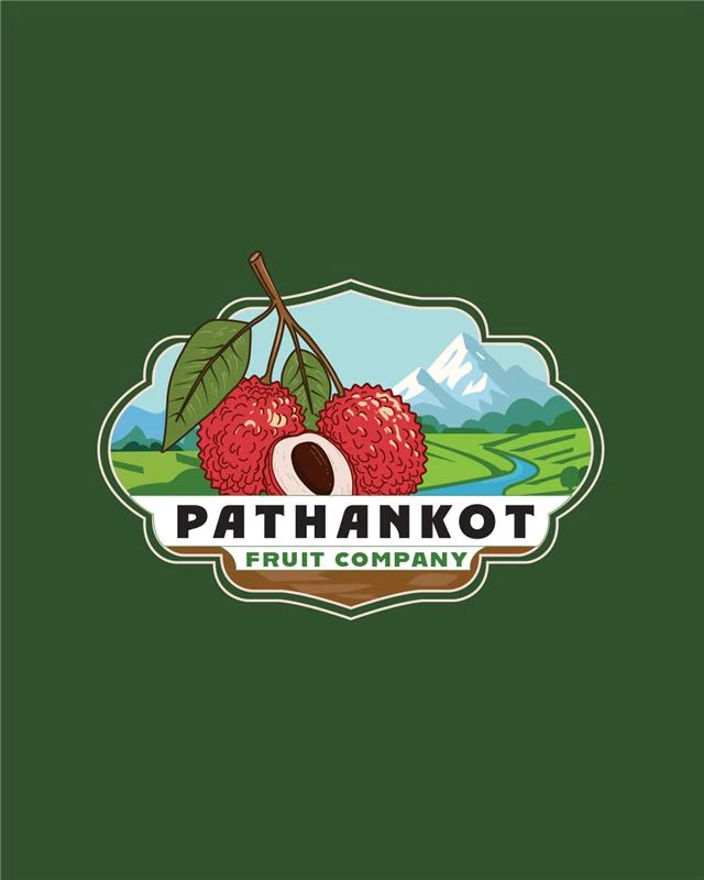 Pathankot Fruit Company Logo | Akki Studios
